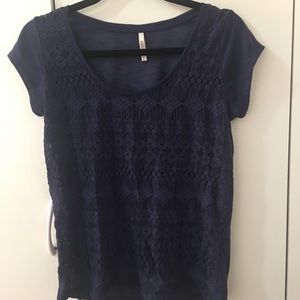 Stradivarius Sheer T-Shirt